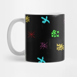 CRAZY PAINTED SYMBOLS Mug